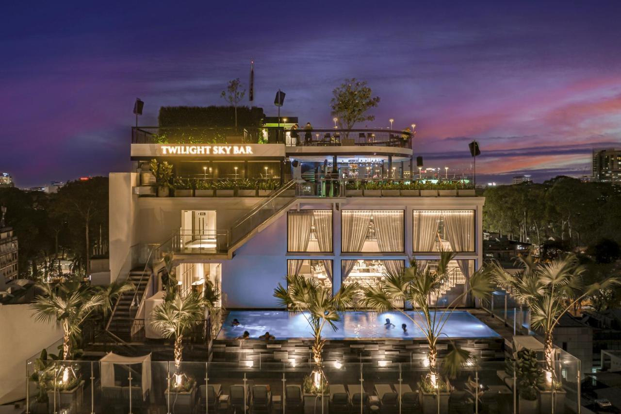 ホテル La Siesta Premium Saigon ホーチミン市 エクステリア 写真 Twilight Sky Bar